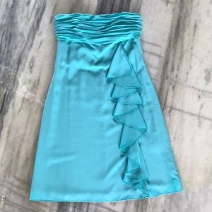 Gianni Bini Tiffany Blue strapless dress